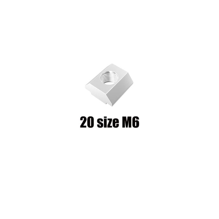 Porca Roscada em T M6 perfil 2020 T-Nut (slide nut) - AIMSOA