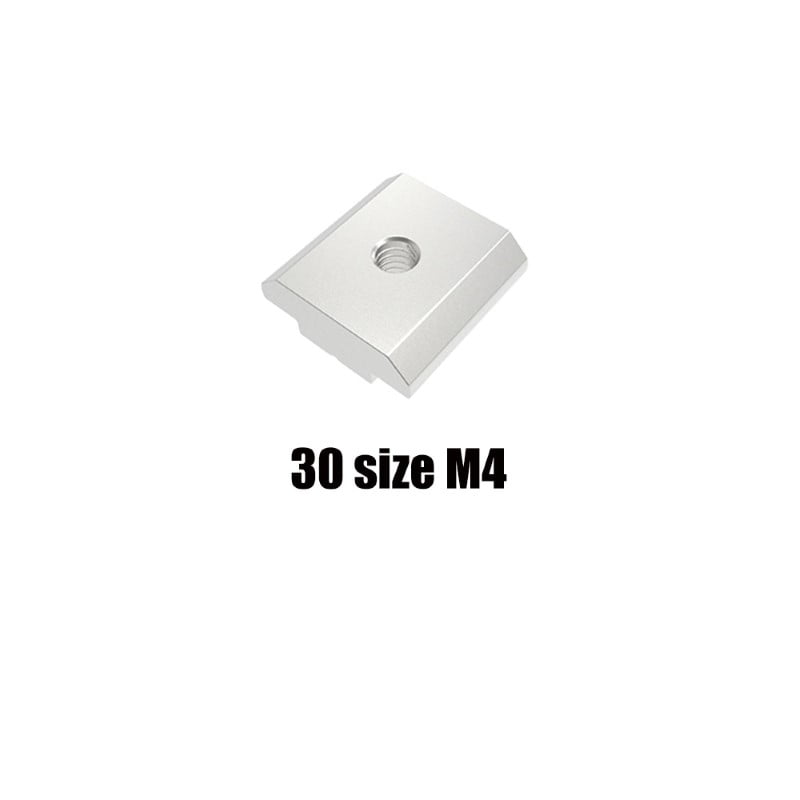 Porca Roscada em T M4 perfil 3030 T-Nut (slide nut) - AIMSOA