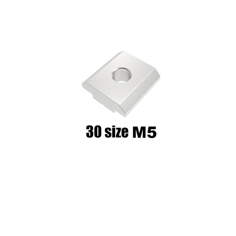 Porca Roscada em T M5 perfil 3030 T-Nut (slide nut) - AIMSOA