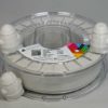 Smartfil PLA ANTIBACTERIAL Snow M 750g (Antibacteriano) Branco Neve - Smart Materials 3D