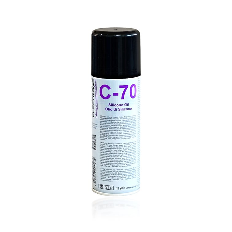 C-70 200ml Spray Oleo de Silicone Lubrificante - Due-CI