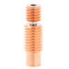 Bi-Metal Heat Break V6 Cobre Vermelho Clone QUALIDADE SUPERIOR ALL METAL Alta temperatura 450℃ ( Heatbreak red copper V6 remote throat compatível com E3D V6 ) - AIMSOAR