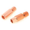 Bi-Metal Heat Break V6 Cobre Vermelho Clone QUALIDADE SUPERIOR ALL METAL Alta temperatura 450℃ ( Heatbreak red copper V6 remote throat compatível com E3D V6 ) - AIMSOAR
