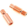 Bi-Metal Heat Break V6 Cobre Vermelho Clone QUALIDADE SUPERIOR ALL METAL Alta temperatura 450℃ ( Heatbreak red copper V6 remote throat compatível com E3D V6 ) - AIMSOAR