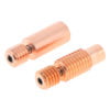 Bi-Metal Heat Break V6 Cobre Vermelho Clone QUALIDADE SUPERIOR ALL METAL Alta temperatura 450℃ ( Heatbreak red copper V6 remote throat compatível com E3D V6 ) - AIMSOAR