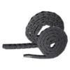1m Calha Correia lagarta para cabos com abertura 10x10mm ( drag chain ) - AIMSOAR