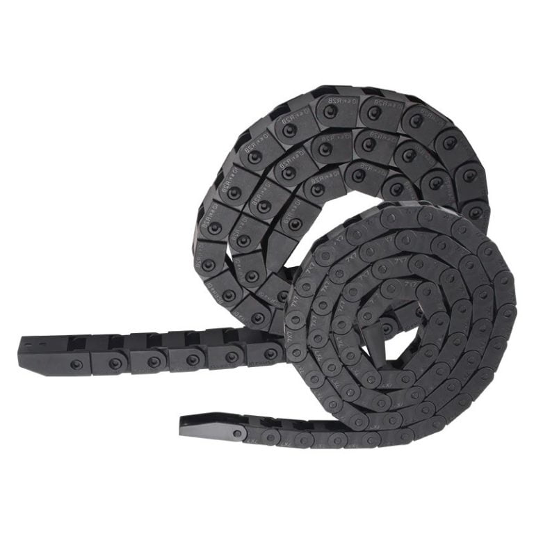 1m Calha Correia lagarta para cabos com abertura 10x10mm ( drag chain ) - AIMSOAR - Image 2