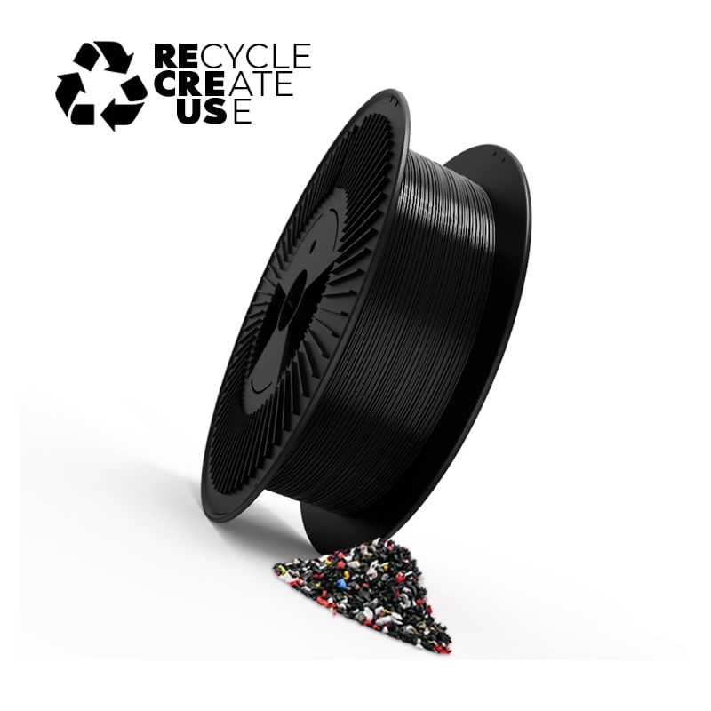 Reciflex TPU 96A a 98A 3kg Black (Reciclado) - RECREUS