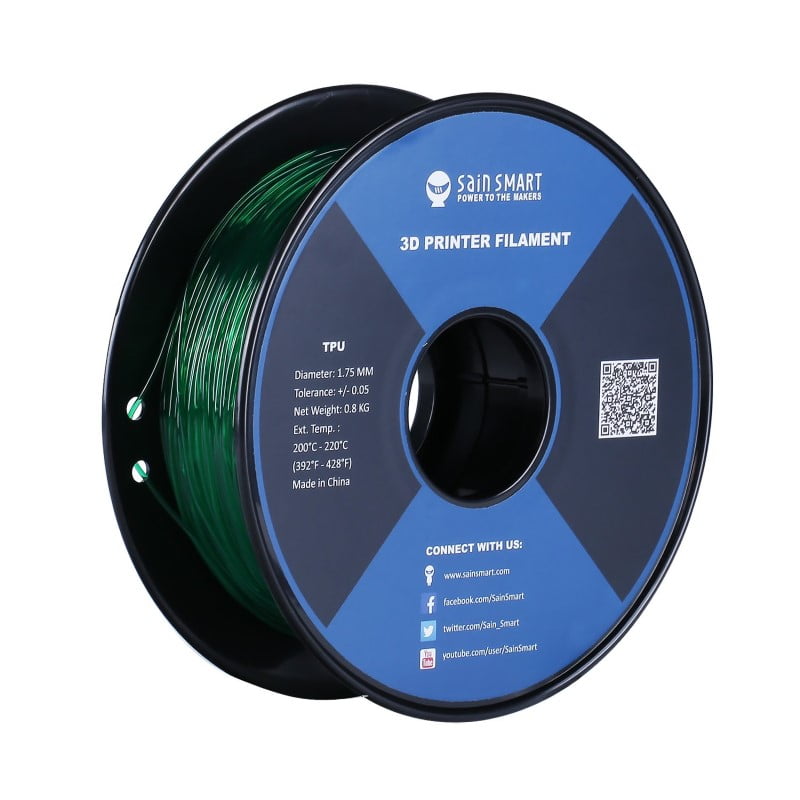 TPU 800g Emerald (Translucido) - SainSmart