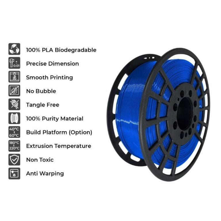 PLA+ 1kg Blue - GST3D - Image 2