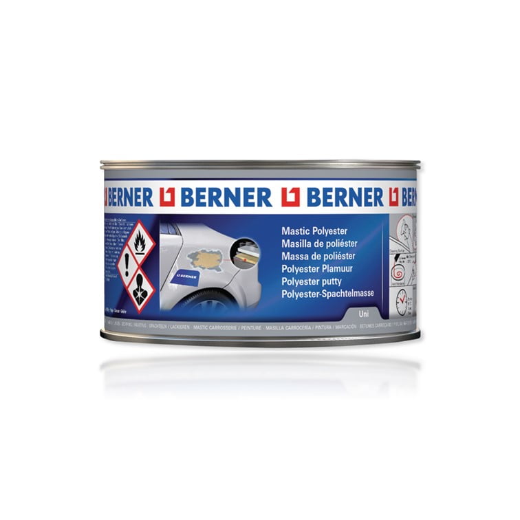 1.8kg Betume De Poliéster (Massa Plastica de enchimento com endurecedor) - Berner