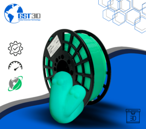 PLA gst3d evolt portugal espana filamento impressao 3d fluo green