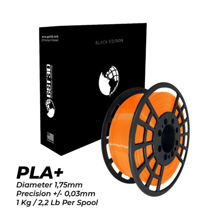 PLA+ 1kg Fluor Orange - GST3D - Image 3