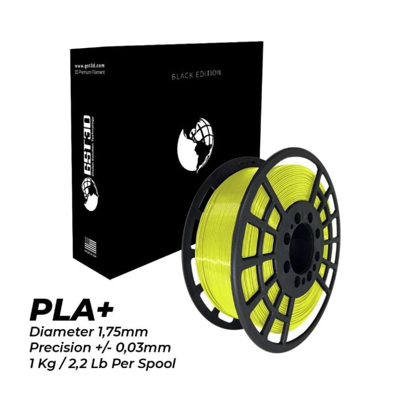 PLA+ 1kg Fluor Yellow - GST3D - Image 3