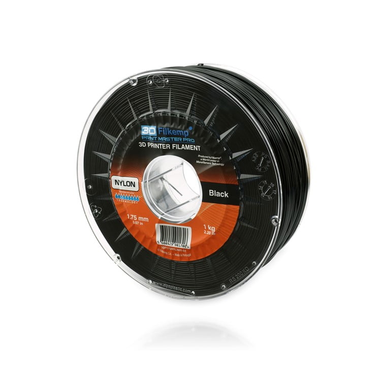 NYLON 1kg Preto (Translucido) - Filkemp