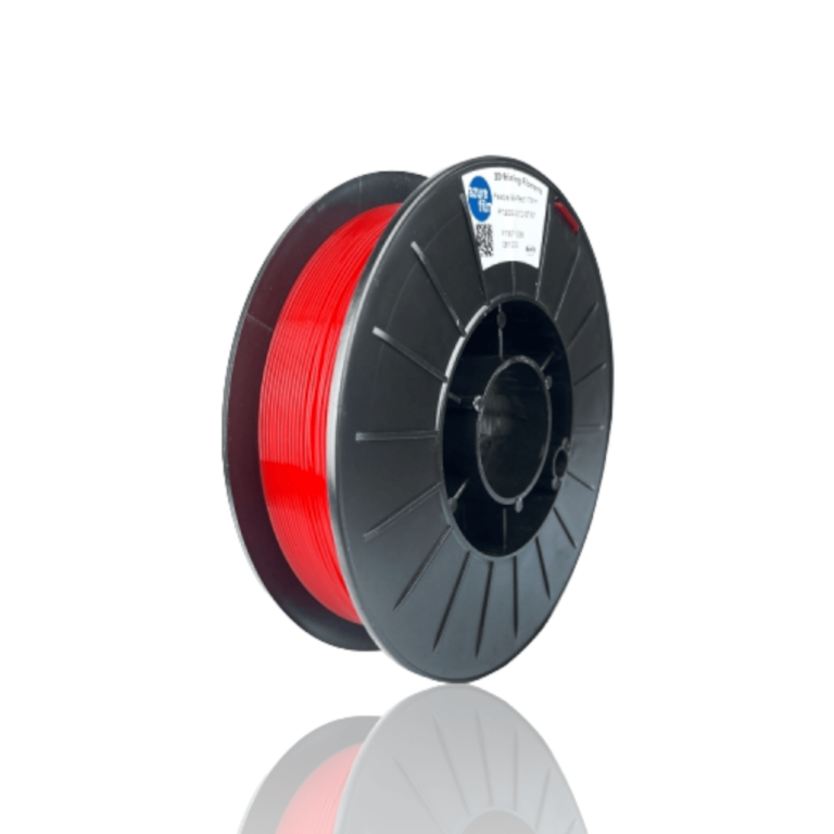 TPU 300g Flexible Filament Hardness 98A Red - Azurefilm - Image 2