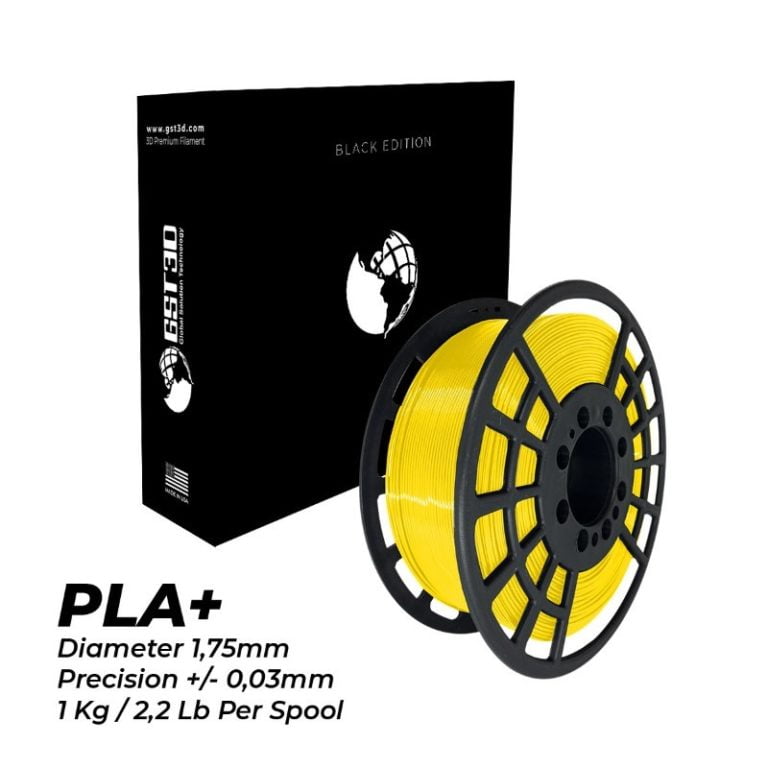 PLA+ 1kg Yellow - GST3D - Image 2