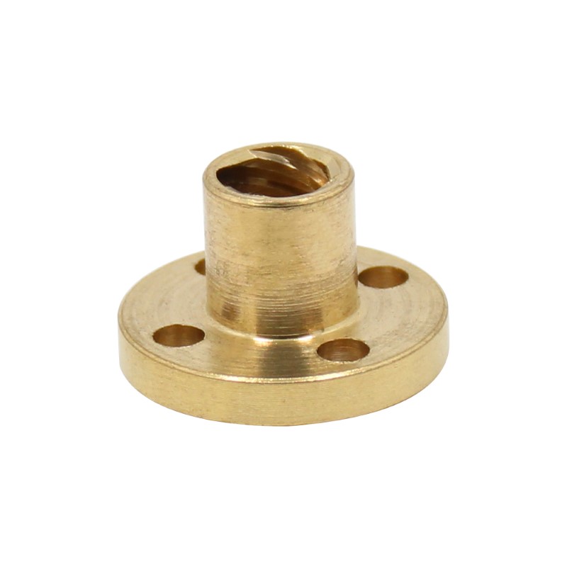 Porca T8 para Varões Trapezoidal T8 pitch 2mm Lead Passo 2mm (Lead Screw) - AIMSOAR