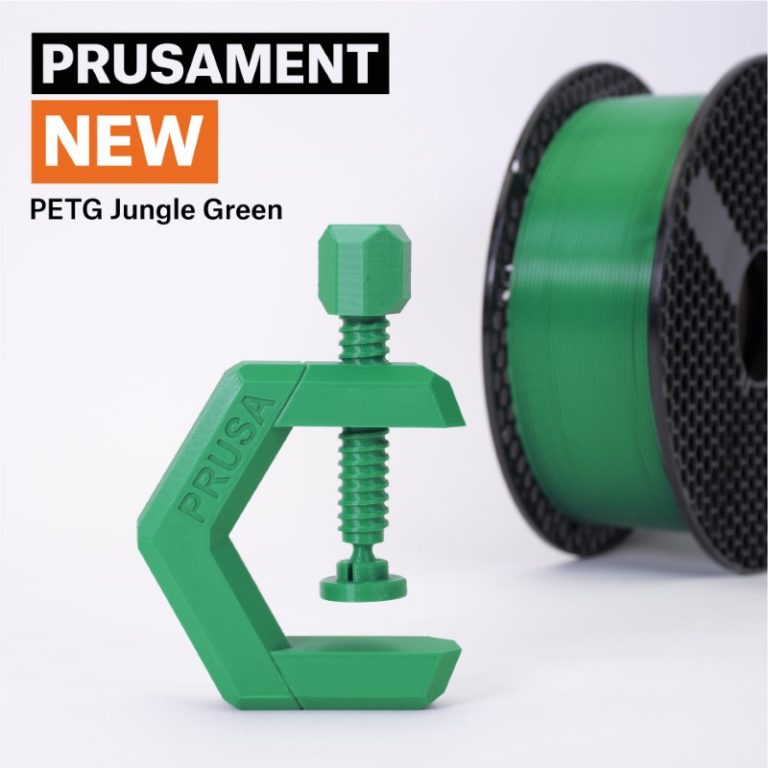PETG 1kg Prusament Jungle Green - Prusa Original - Image 2