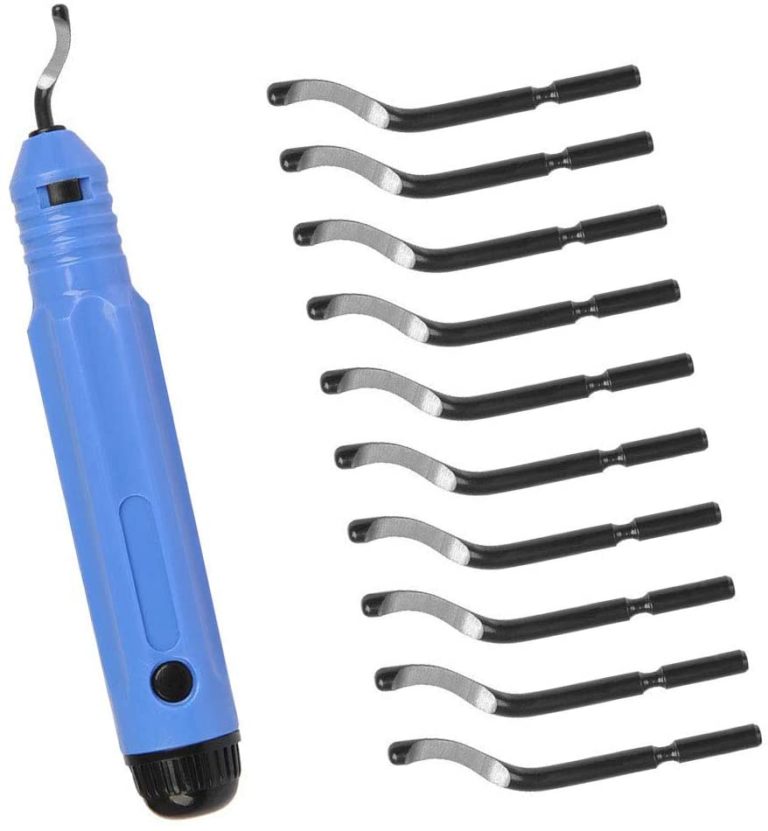 KIT 10 Laminas + Ferramenta de Limpeza Rebarbar Desbarbador (S10 Deburring Blade Trimming Knife Scraper Chamfer Tool) - AIMSOAR - Image 8