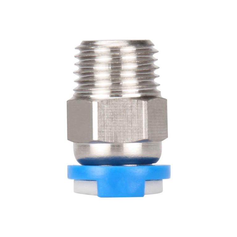 PC4-M10 JP4-01 Conector Pneumático Vazado com Clip para tubo PTFE Quick Push-In  - AIMSOAR - Image 2