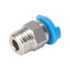 PC4-M10 JP4-01 Conector Pneumático Vazado com Clip para tubo PTFE Quick Push-In  - AIMSOAR