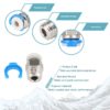 PC4-M10 JP4-01 Conector Pneumático Vazado com Clip para tubo PTFE Quick Push-In  - AIMSOAR