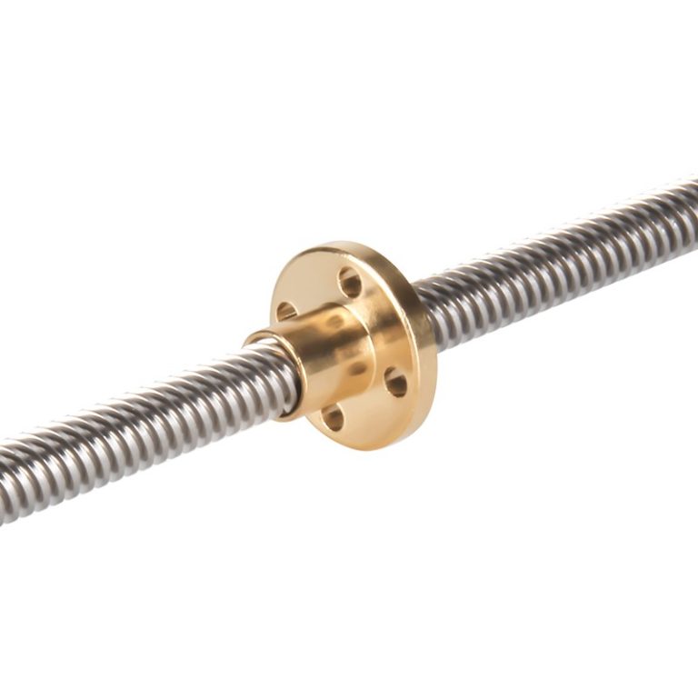 500mm Varão trapezoidal T8 Lead Passo 2mm Pitch 2mm ( lead screw ) - AIMSOAR