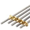 350mm Varão trapezoidal T8 Lead Passo 2mm Pitch 2mm ( lead screw ) - AIMSOAR