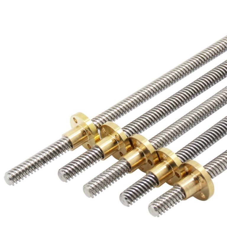 500mm Varão trapezoidal T8 Lead Passo 2mm Pitch 2mm ( lead screw ) - AIMSOAR - Image 2