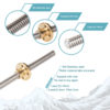 350mm Varão trapezoidal T8 Lead Passo 2mm Pitch 2mm ( lead screw ) - AIMSOAR