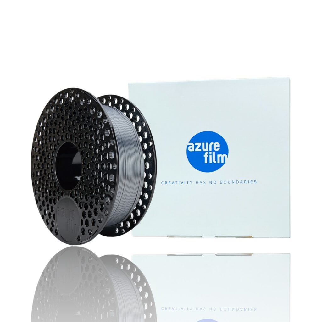 PLA 1kg Silk Graphite Grey - Azurefilm - Image 2