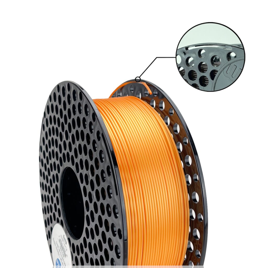 PLA 1kg Silk Flame Orange - Azurefilm - Image 3