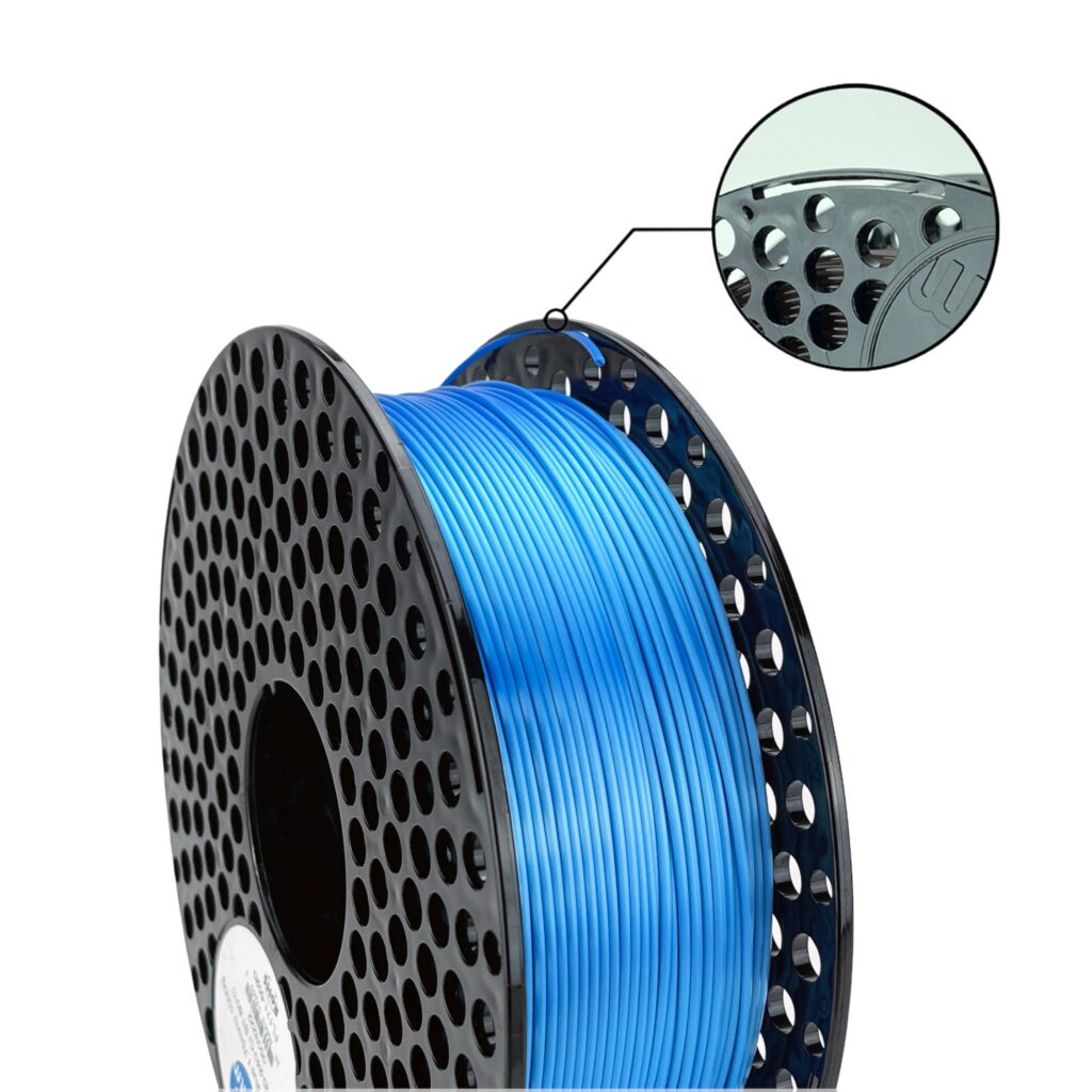 PLA 1kg Silk Ocean Blue - Azurefilm - Image 3