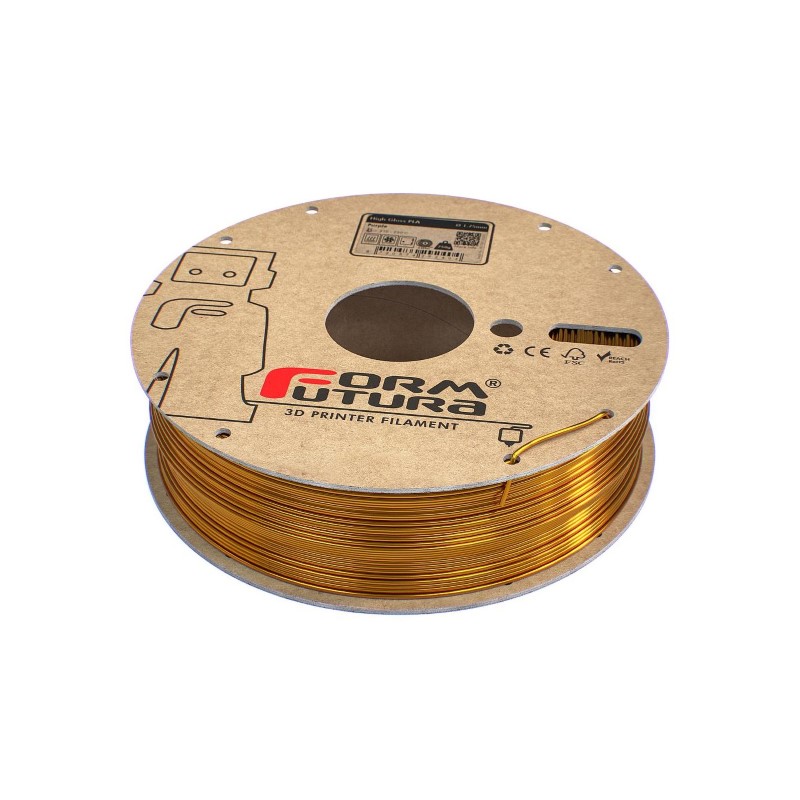 PLA Silk High Gloss 750g Gold - FORMFUTURA