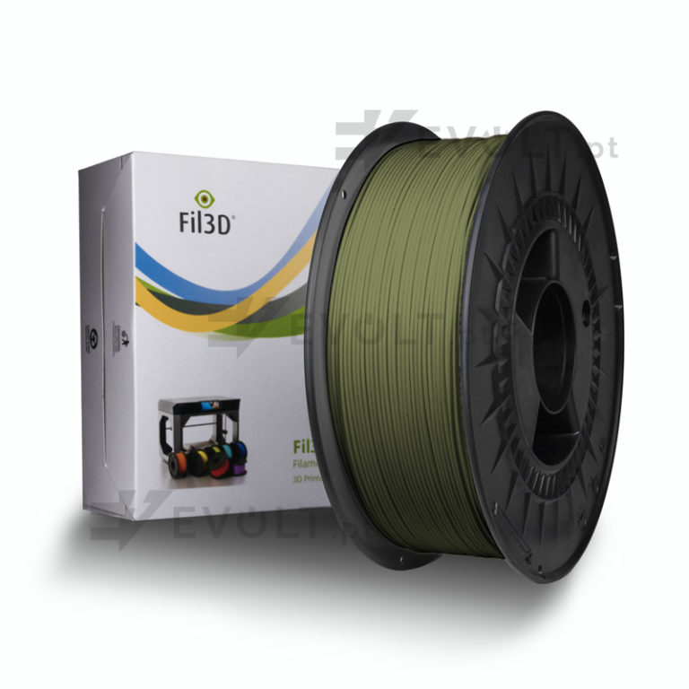 PETG FIL3D 1kg Verde Tropa RAL 6013 - Tucab