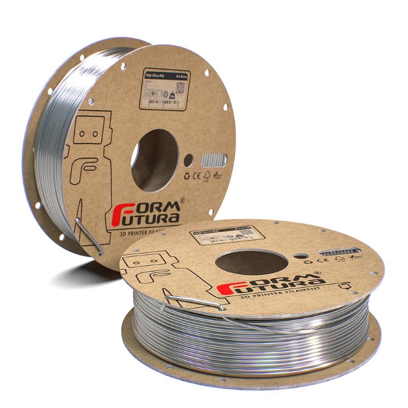 PLA Silk High Gloss 250g Silver - FORMFUTURA - Image 2