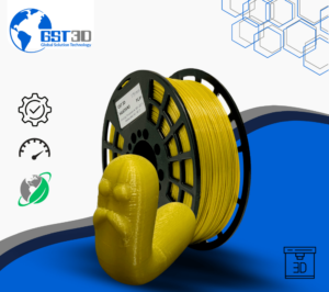 PLA gst3d evolt portugal espana filamento impressao 3d MUSTARD