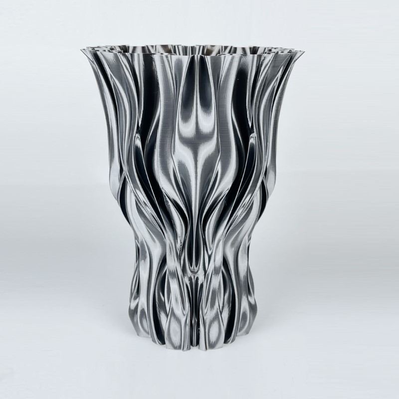 PLA 10m (AMOSTRA) Silk Graphite Grey - Azurefilm - Image 4