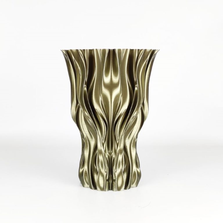 PLA 10m (AMOSTRA) Silk Olive Gold - Azurefilm - Image 4