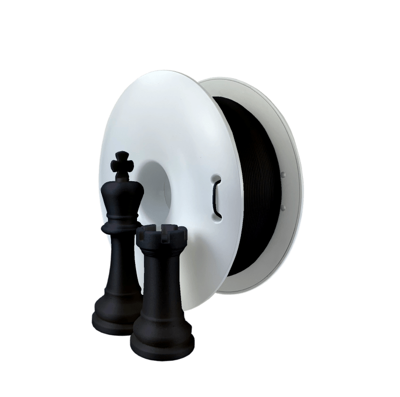 FIBERSATIN PLA 850g Black - Fiberlogy