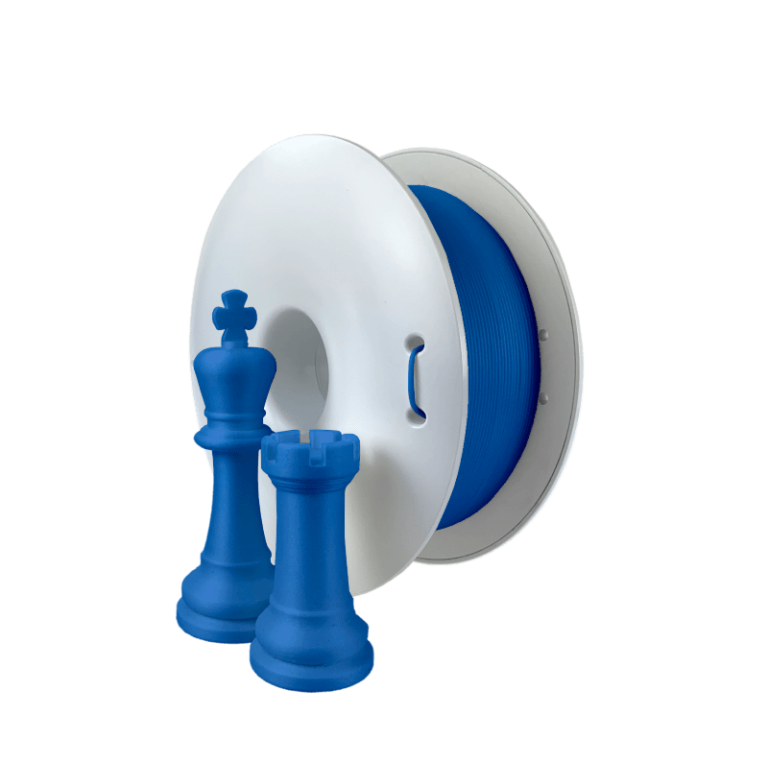 FIBERSATIN PLA 10M (AMOSTRA) Blue - Fiberlogy