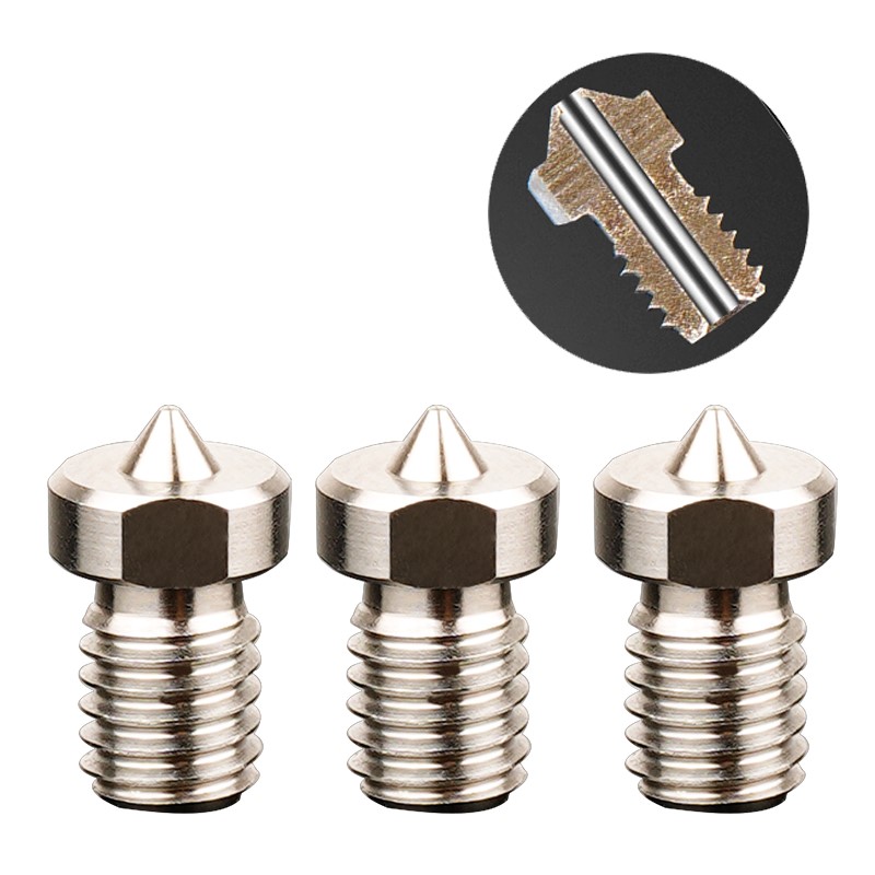 0.3mm Liga de Titânio TC4 Titanium Alloy Nozzle (compatível com E3D) - AIMSOAR - Image 7