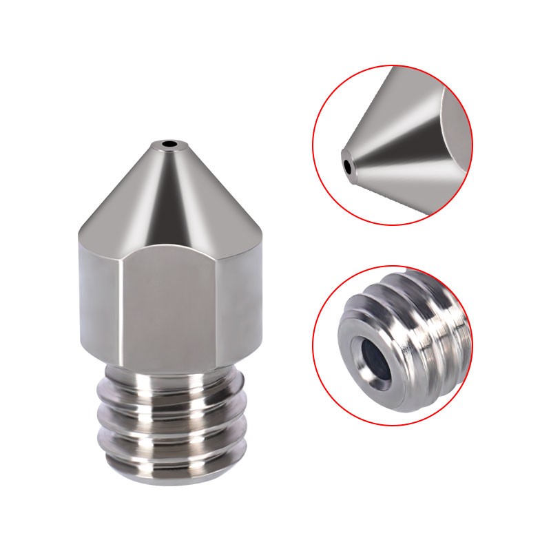 0.5mm Liga de Titânio TC4 Titanium Alloy Nozzle MK8  - AIMSOAR - Image 4