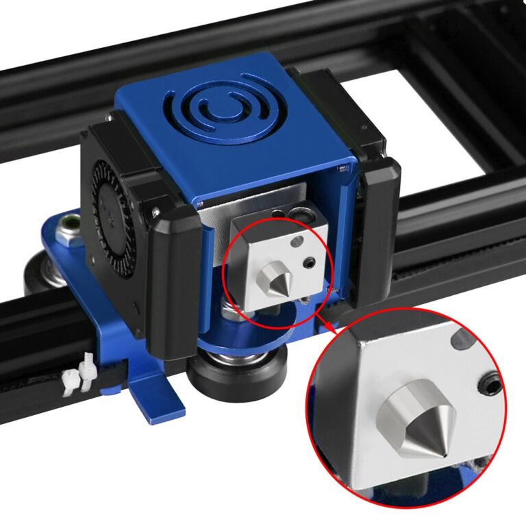 0.5mm Liga de Titânio TC4 Titanium Alloy Nozzle MK8  - AIMSOAR - Image 8
