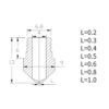0.4mm Latão Nozzle MK10 - AIMSOAR