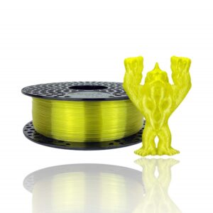 petg azurefilm 2 evolt portugal espana filamento impressao 3d yellow transparent