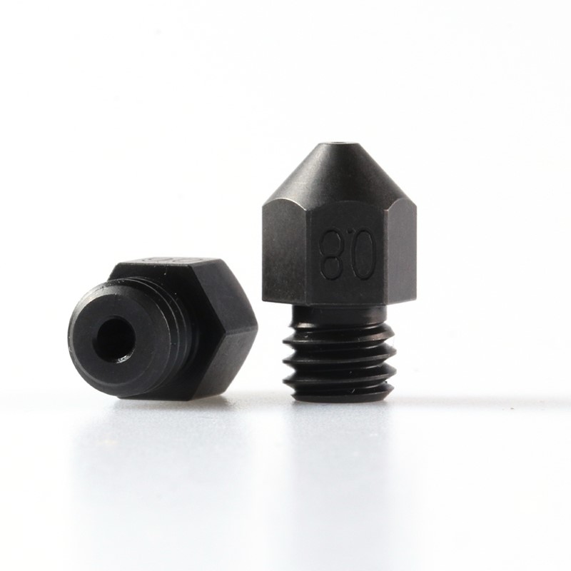 0.4mm B-SERIES PREMIUM Aço Endurecido Hardened Steel Nozzle SWISS MK8  - AIMSOAR - Image 2