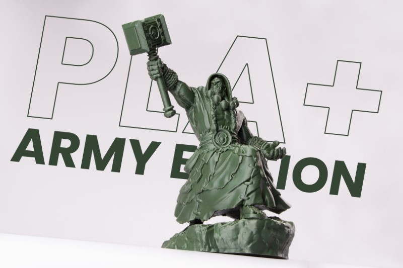 PLA+ 10m (Amostra) Woodland Green - Filament PM - Image 5