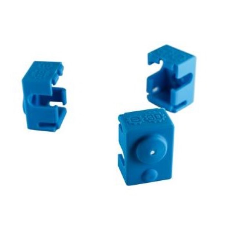 E3d V6 Sock Pro ISOLAMENTO DE SILICONE AZUL PARA HEAT BLOCK BLOCO DE AQUECIMENTO MEIA ( Original ) - E3D - Image 2